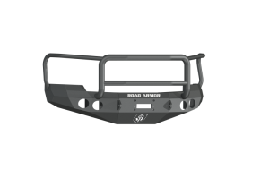 Chevrolet 2500 Front Bumper - Road Armor - Stealth Winch Bumper w/Lonestar Guard - Tex Black - `08-`10